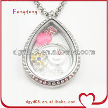 Floating charms drop locket wholesale